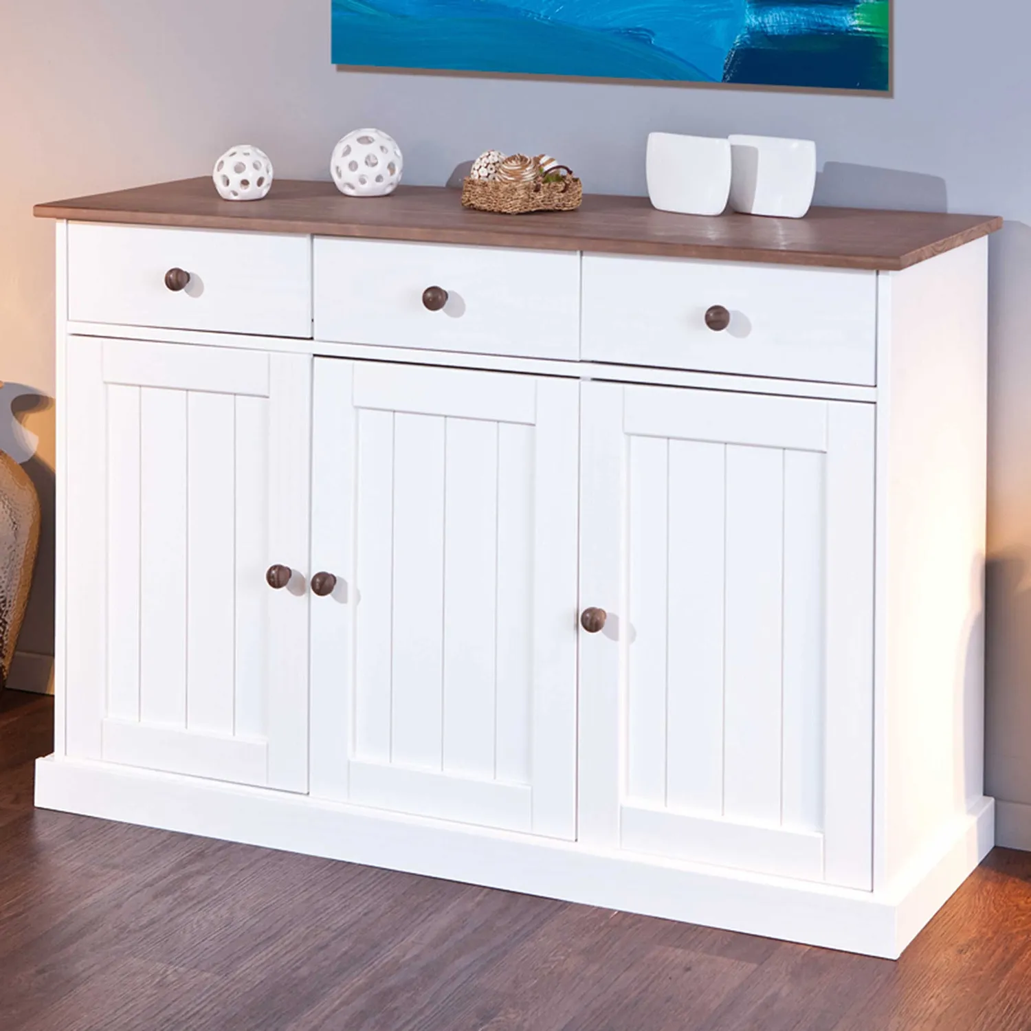 Inter Link Westerland 4.2 Sideboard Kiefer massiv