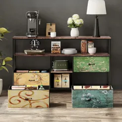 In And OutdoorMatch Wohnzimmerschrank LED Mehrfarbig Design