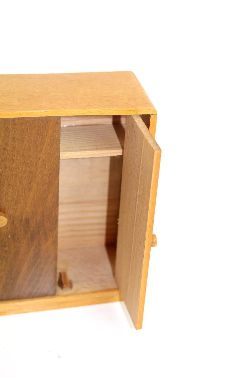 Mon Ami(e) Vintage Puppenschlafzimmer Holz 5-teilig