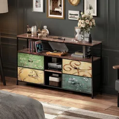 In And OutdoorMatch Wohnzimmerschrank LED Mehrfarbig Design