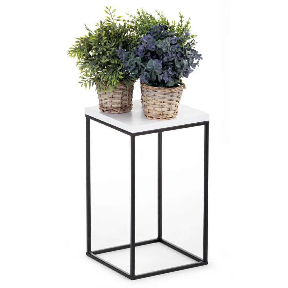 HOWHOMELY BasicLoft Blumentisch Eiche