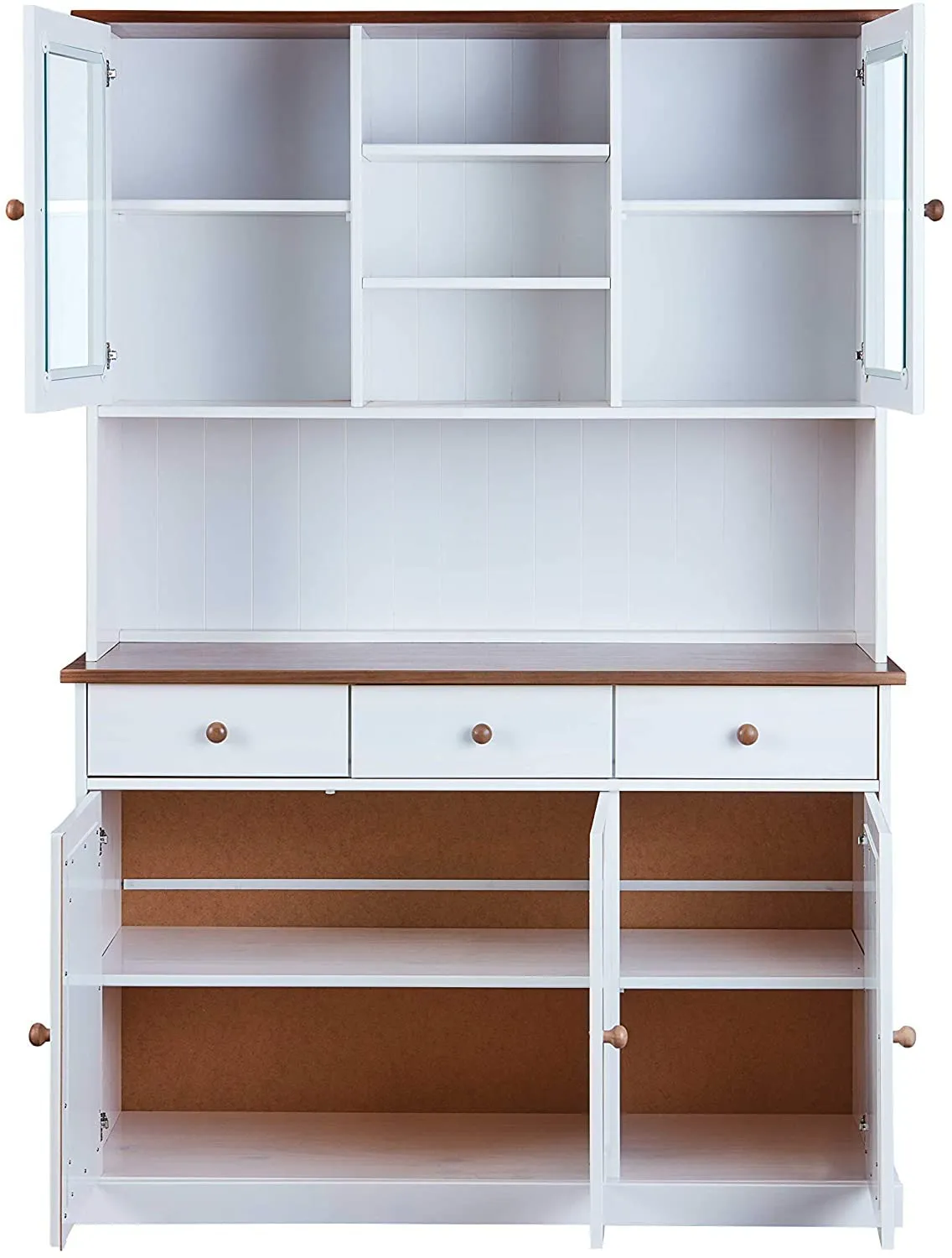 Inter Link Westerland 6.2 Vitrinenschrank Kiefer