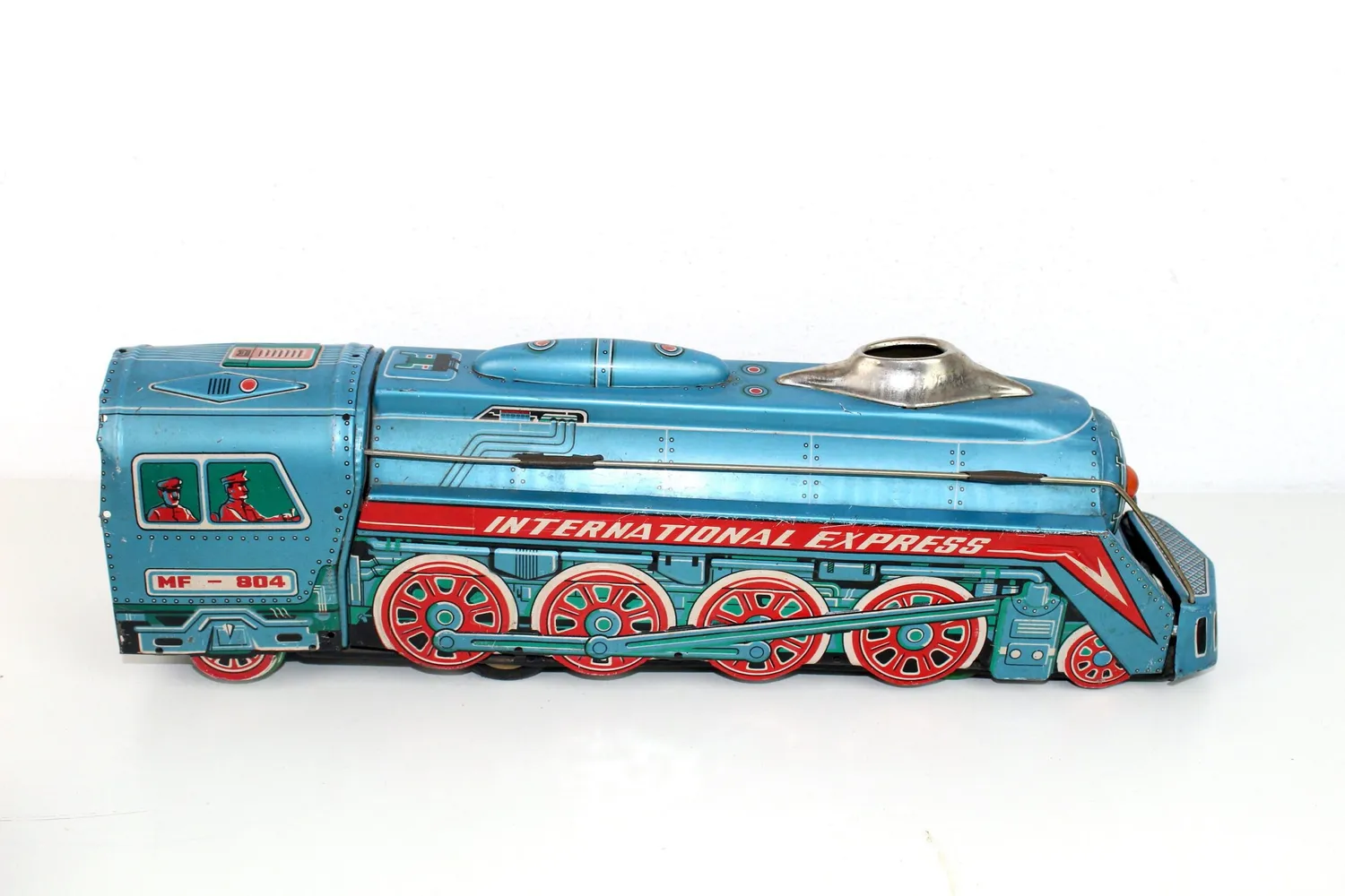 Mon Ami(e) Vintage International Express MF-804 Eisenbahn Blech 40cm