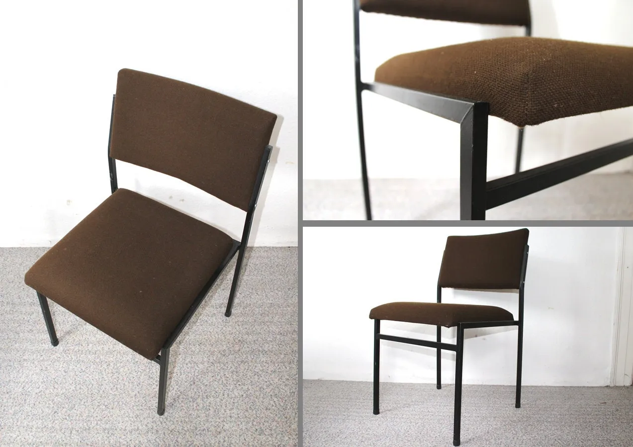 Mon Ami(e) Vintage Loft-Stuhl Stahlrohr braun vintage