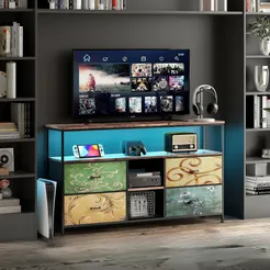 In And OutdoorMatch Wohnzimmerschrank LED Mehrfarbig Design