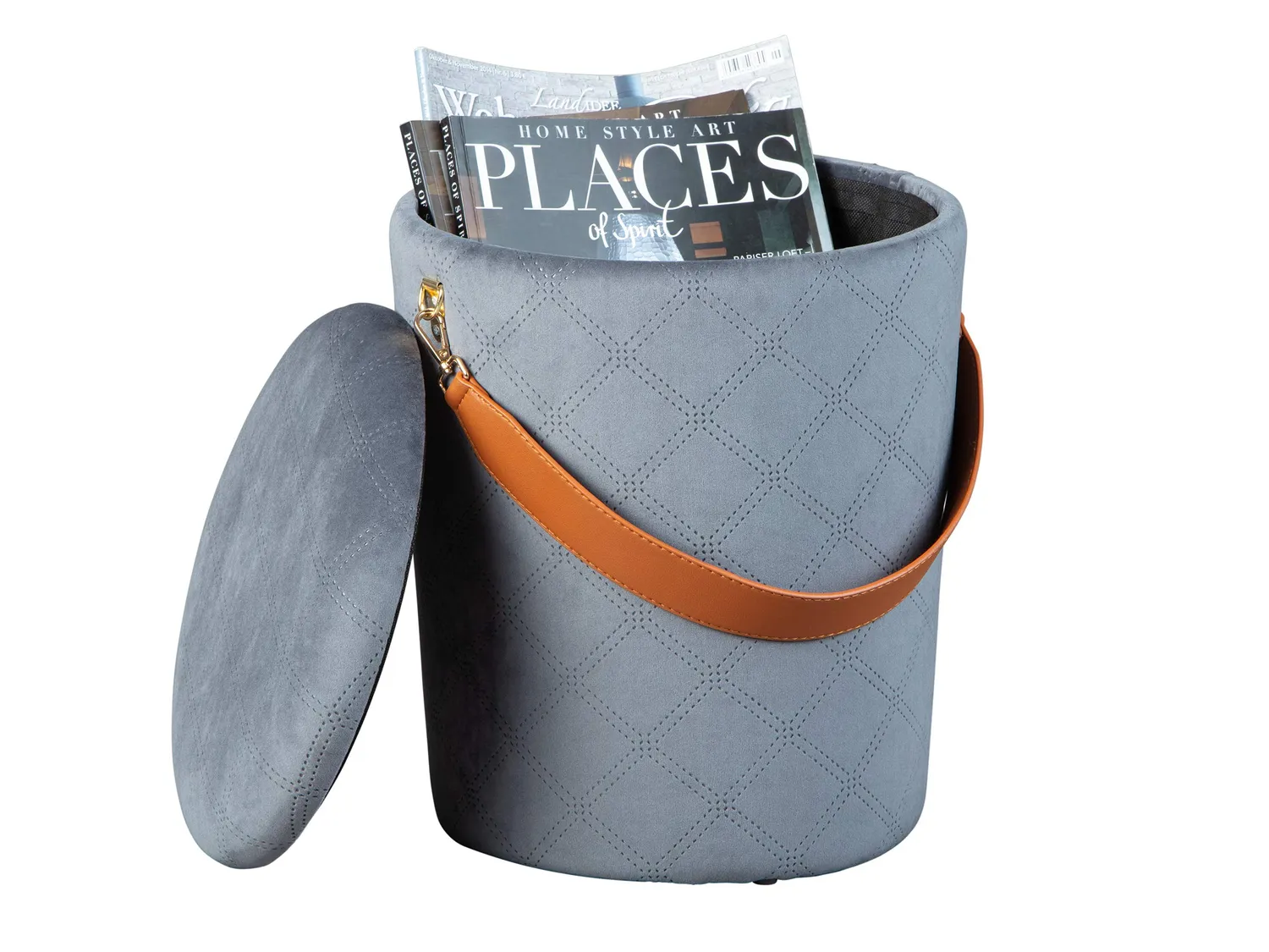 Inter Link Nevis Hocker mit Stauraum