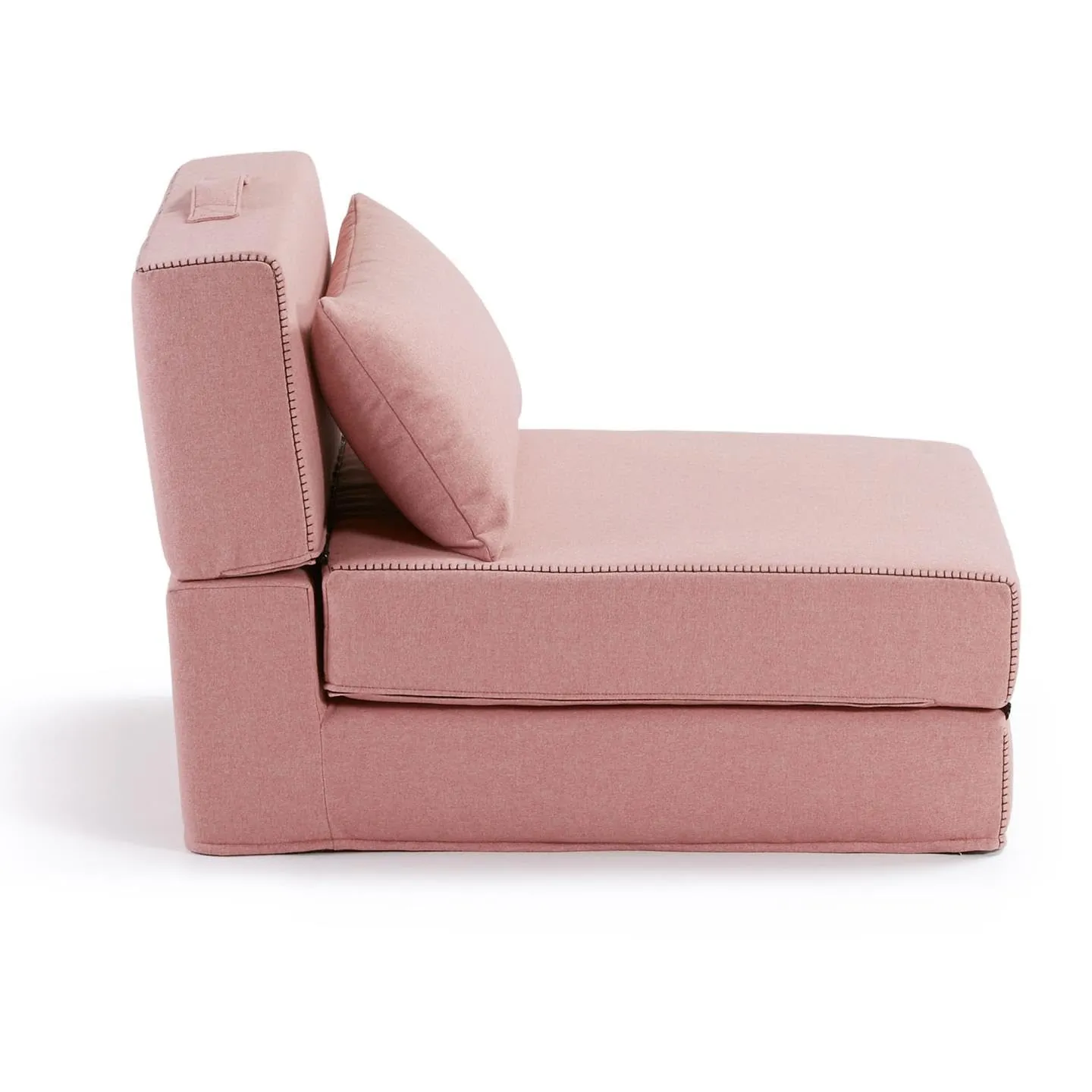 Kave Home Arty Schlafsessel rosa 70 x 185 cm Teflon