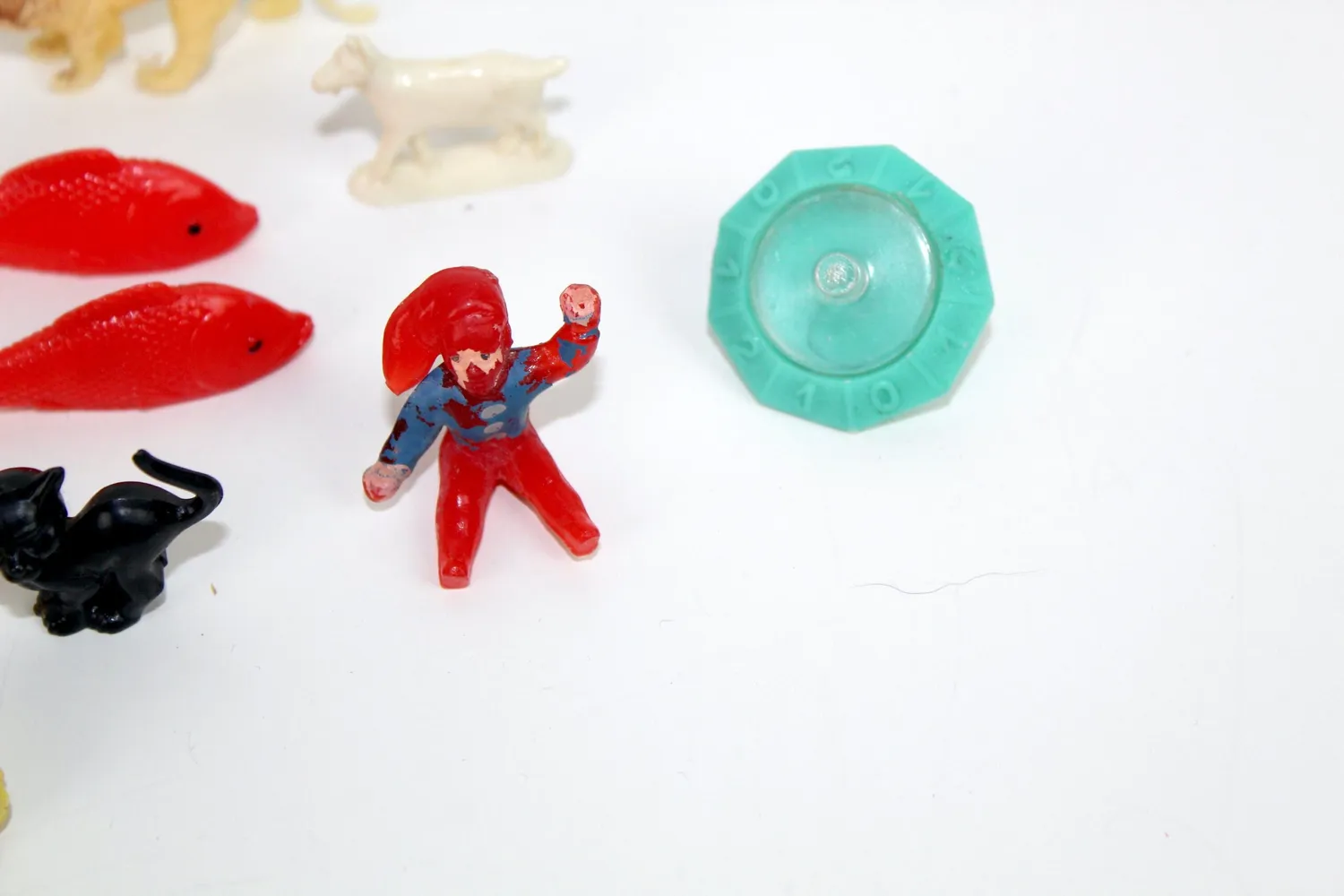 Mon Ami(e) Vintage Margarinefiguren Kunststoff 15 Stück