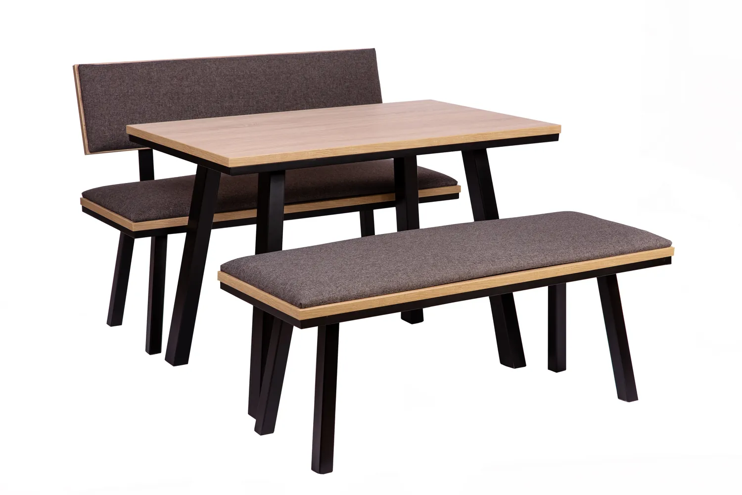 Kundler Home Die Elegante Essgruppe 3-tlg mit A-Beinen