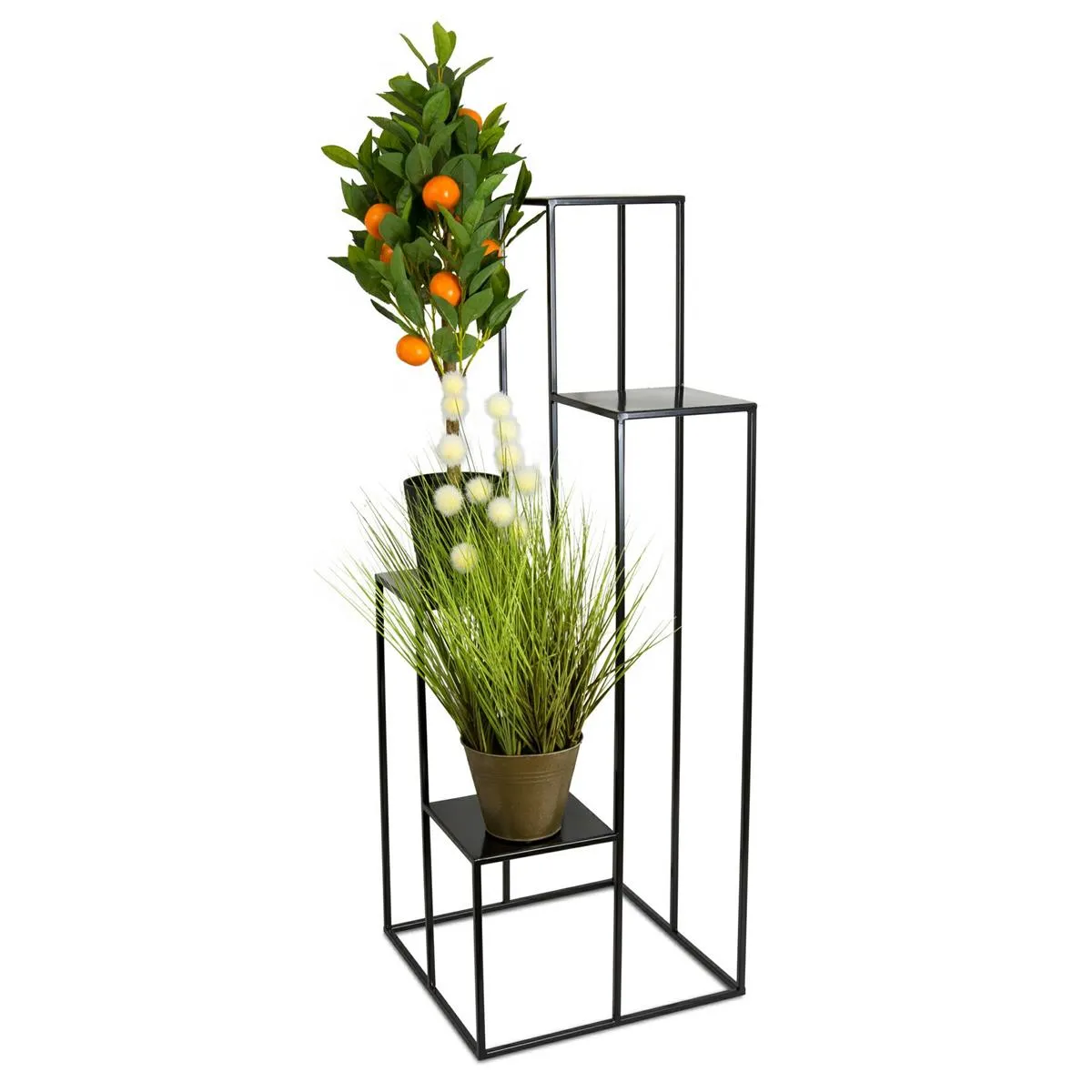 HOWHOMELY Blumentisch Metall