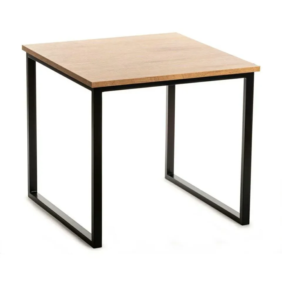 HOWHOMELY EVEN Beistelltisch 60x60 cm Industrial