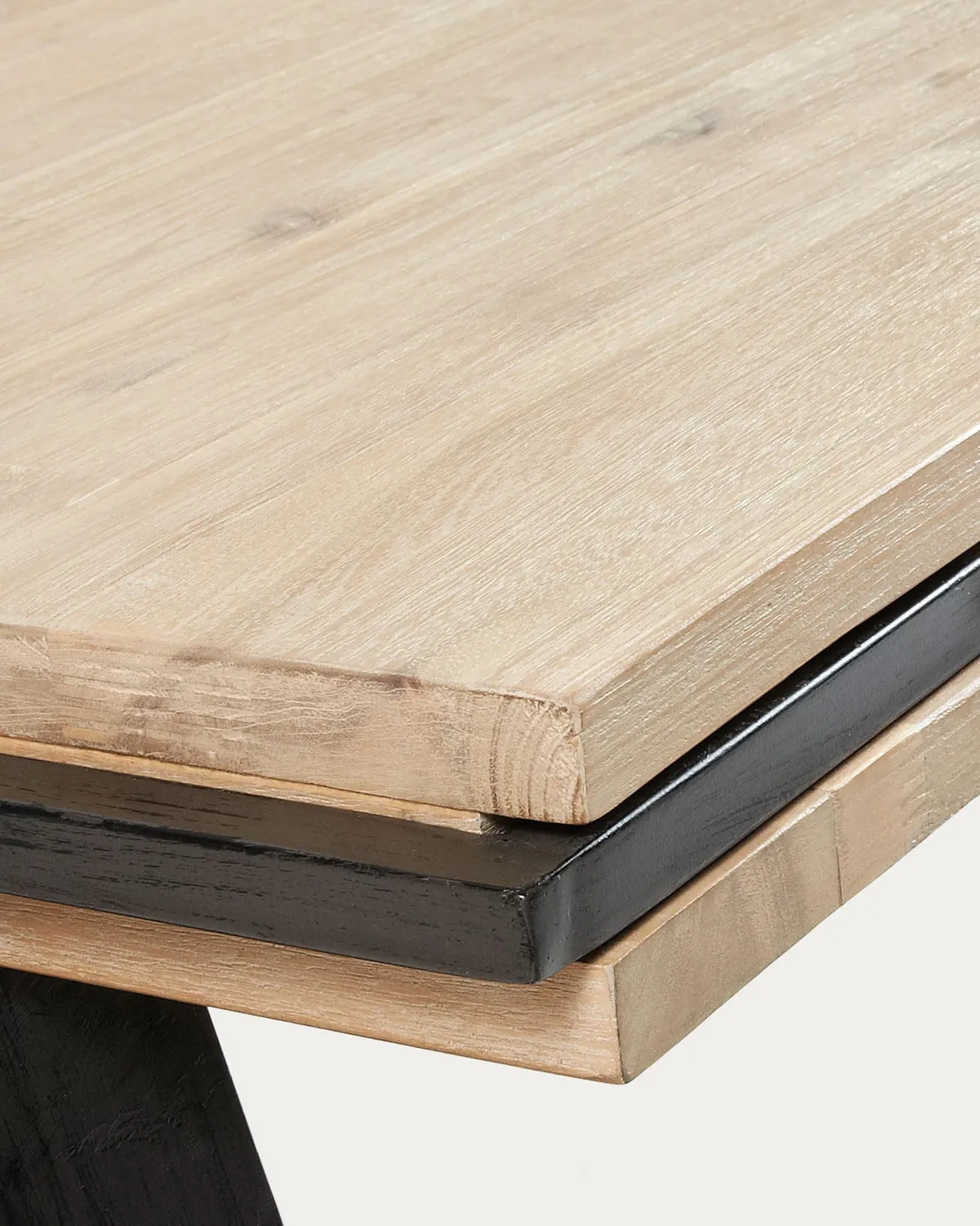 Kave Home Esstisch Akazienholz natur 160x90 cm antik