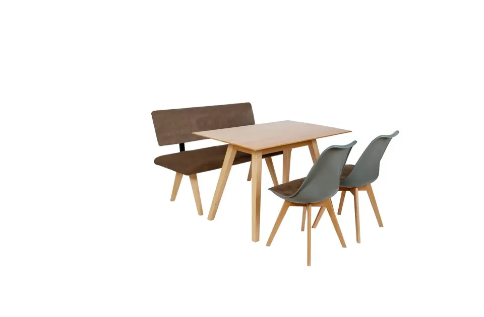 Kundler Home Die Natürliche Essgruppe Buche Set 4-tlg