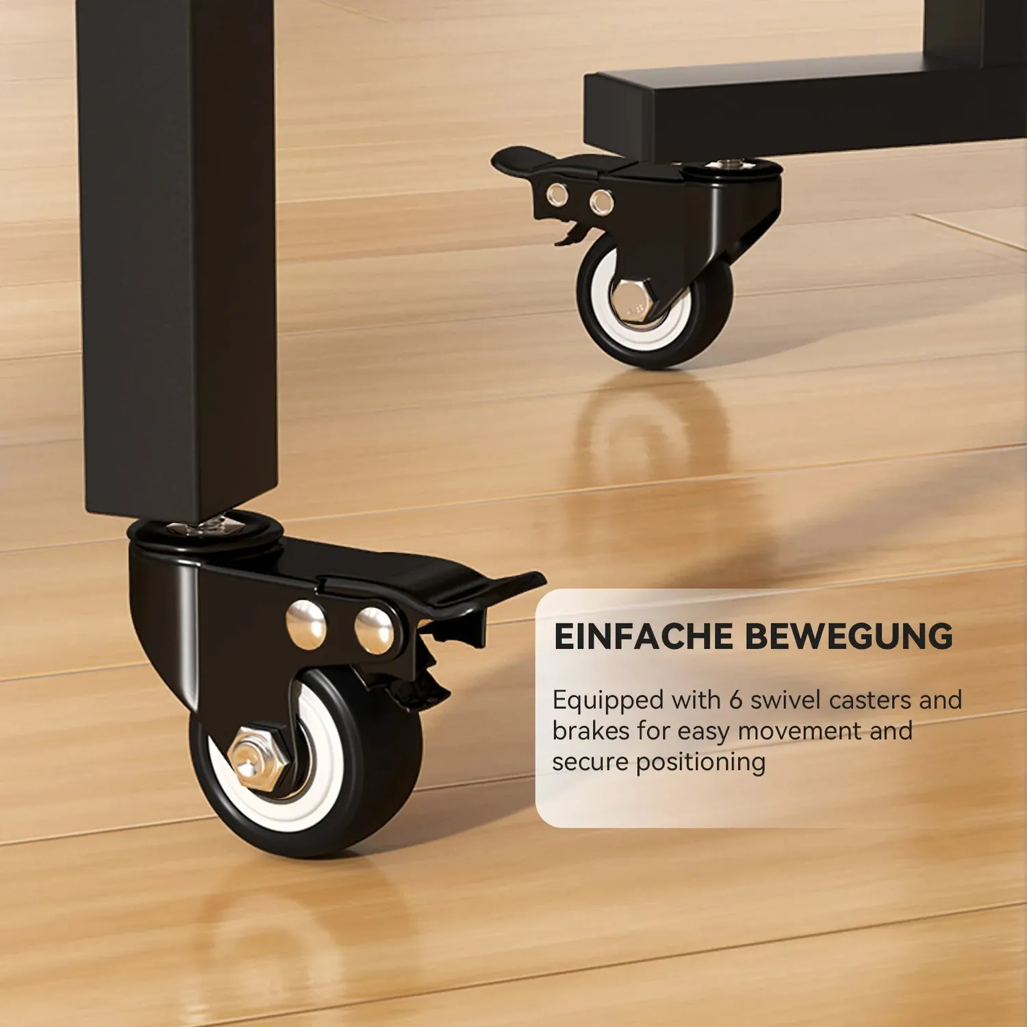 In And OutdoorMatch Klapptisch Beige 120x80 cm MDF ausziehbar