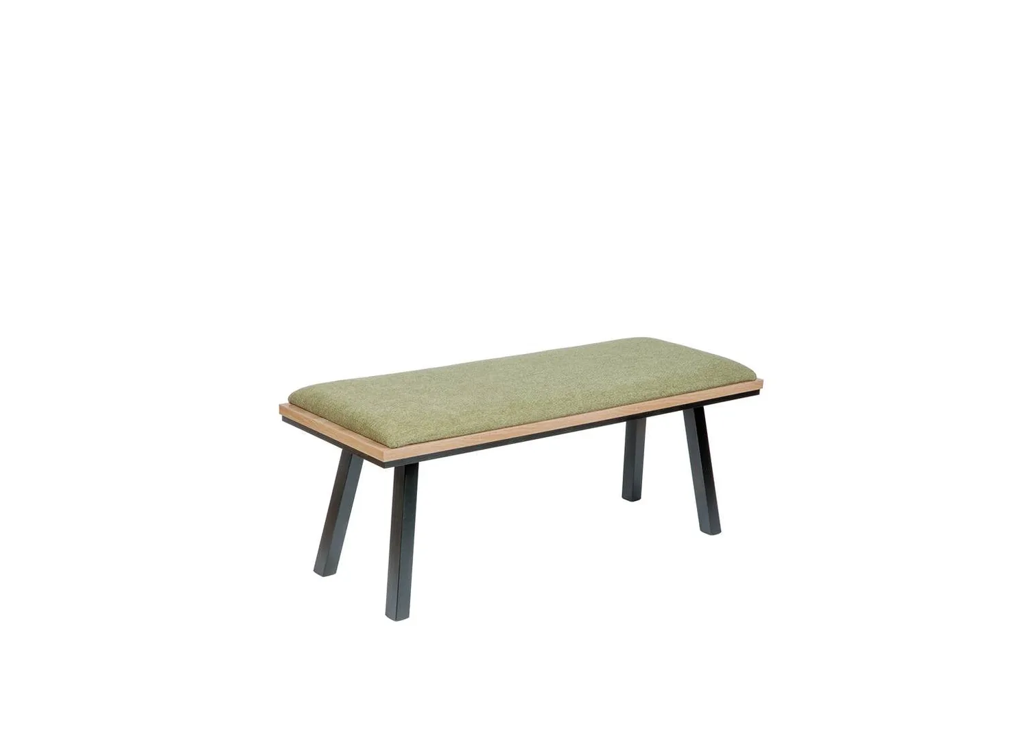 Kundler Home Die Elegante Sitzbank 125 cm mit Lehne