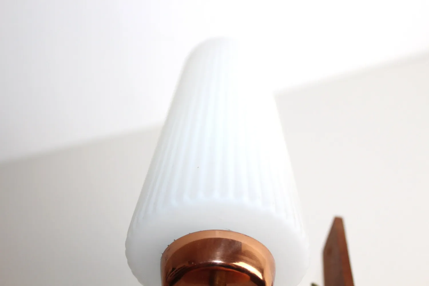 Mon Ami(e) Vintage Wandleuchter aus Messing zweiarmig 30,5 cm