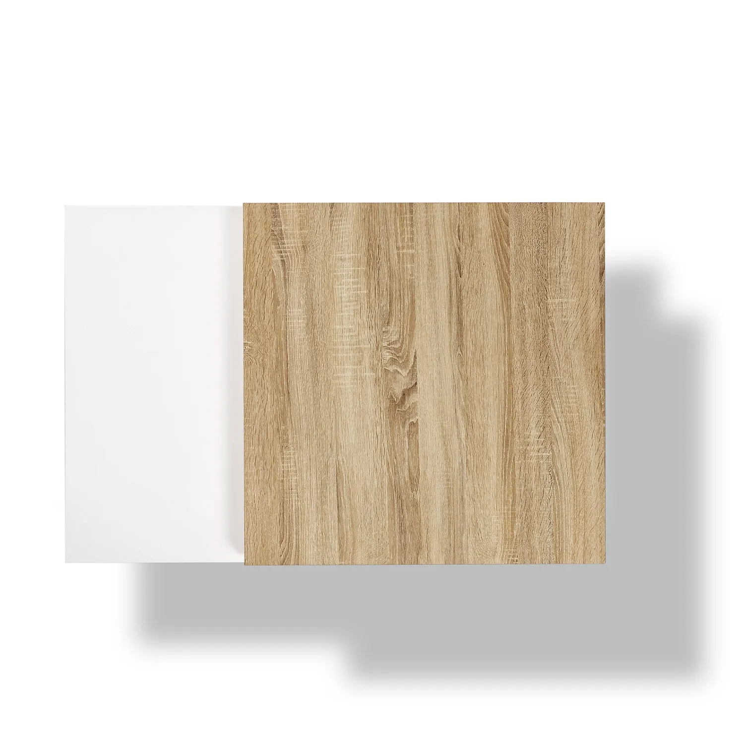 Kave Home Kiu Couchtisch ausziehbar Eiche 106 cm