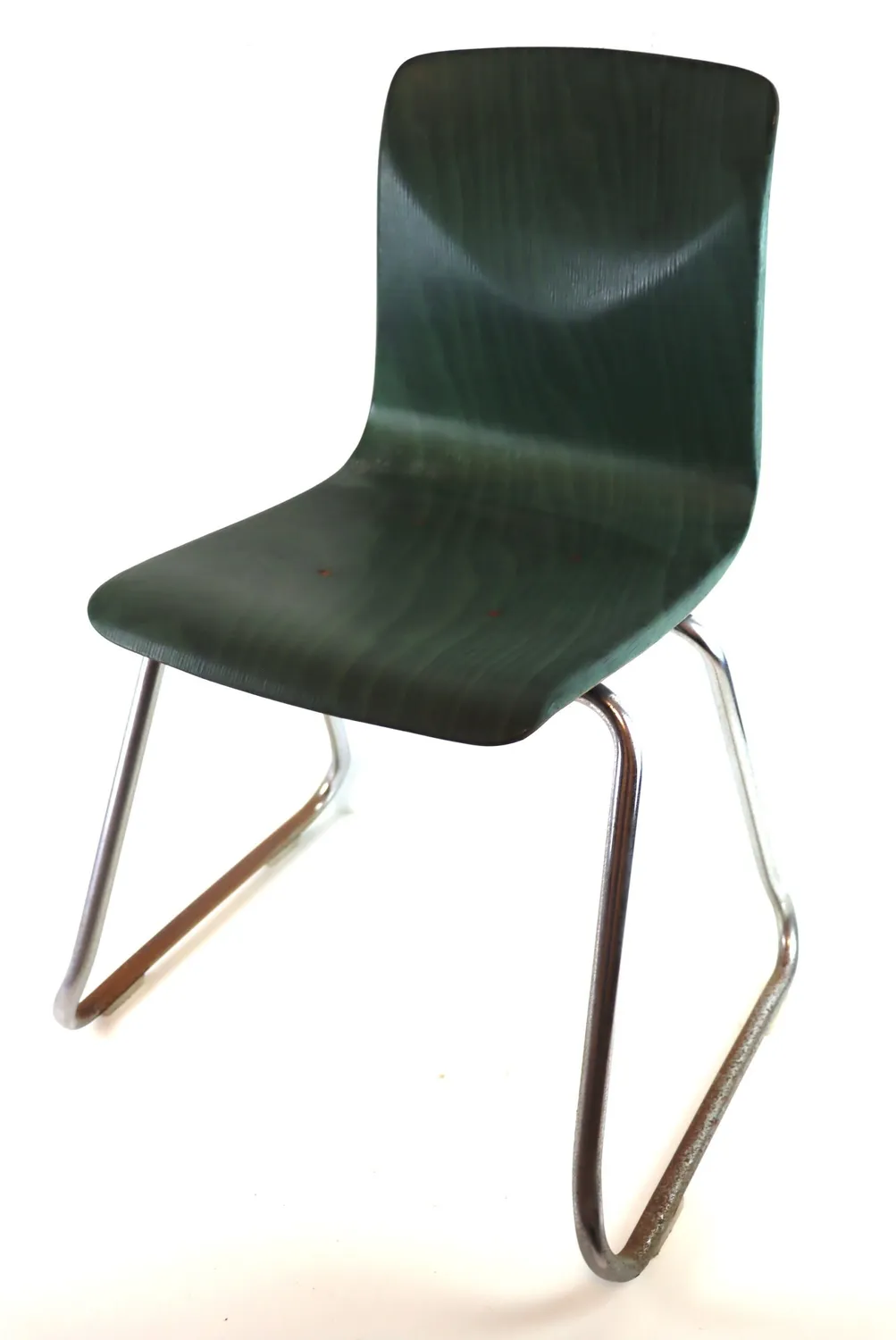 Mon Ami(e) Vintage Stapelstuhl Thur-Op-Seat grün 70er