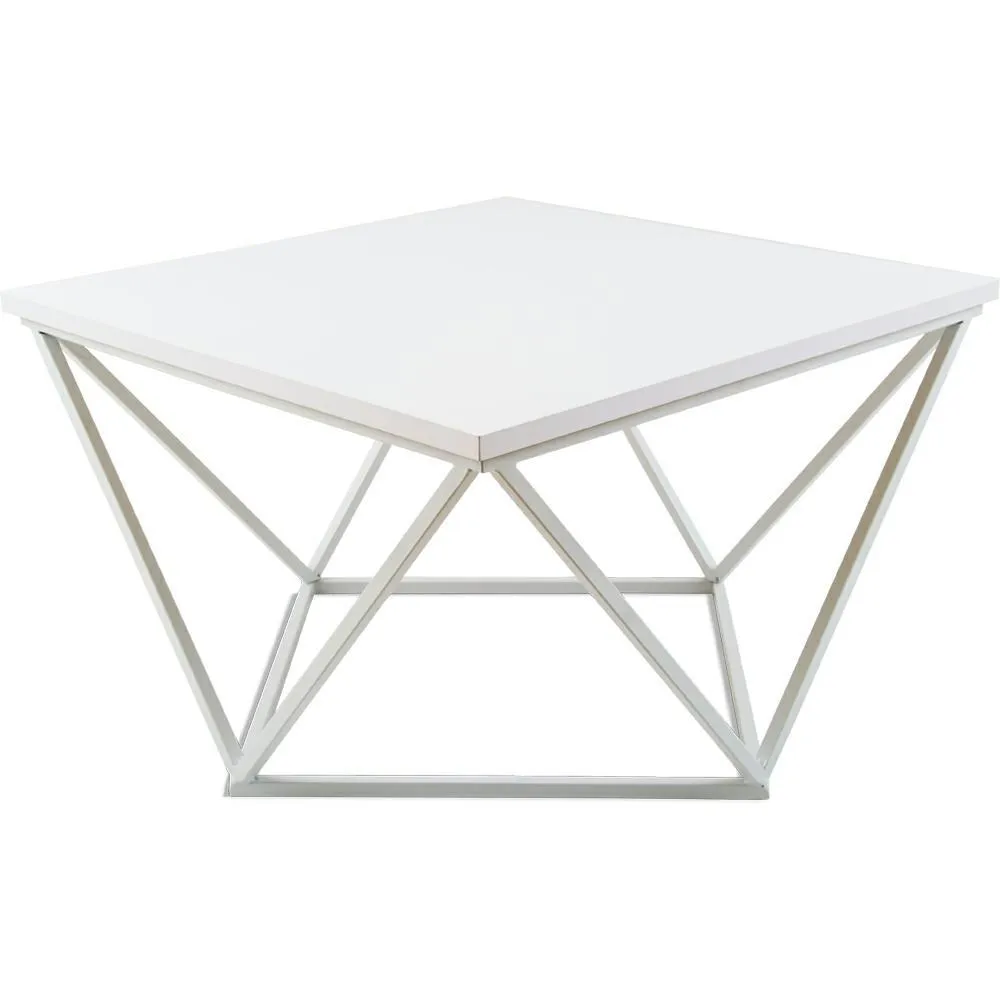HOWHOMELY Curved 60 cm Beistelltisch