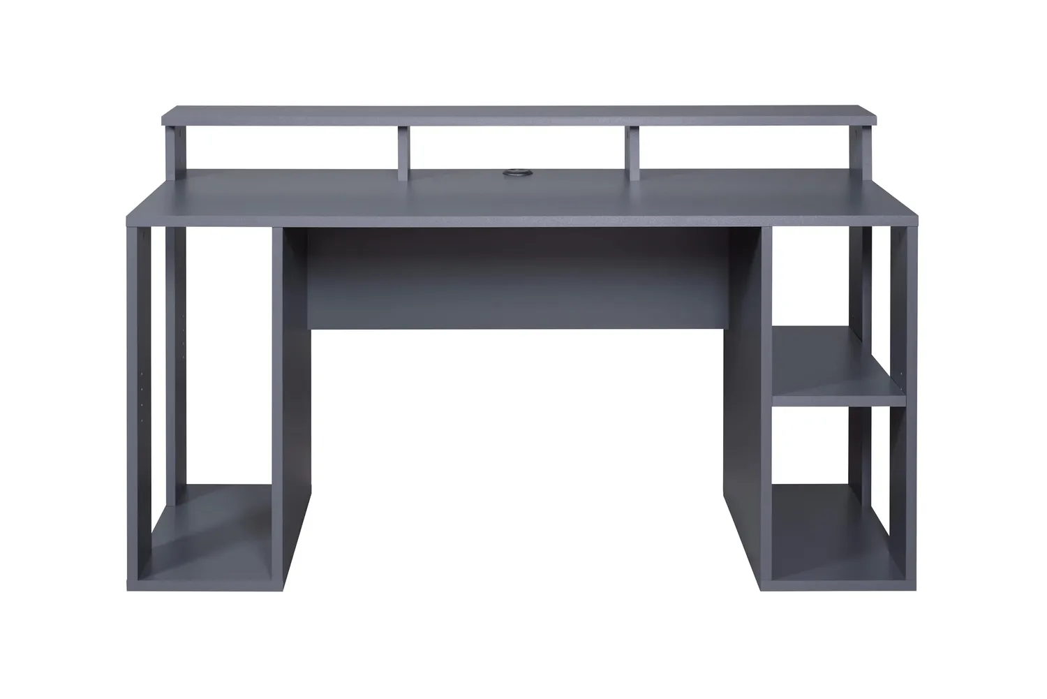 Inter Link Match Point Gaming-Schreibtisch Anthrazit 160 cm