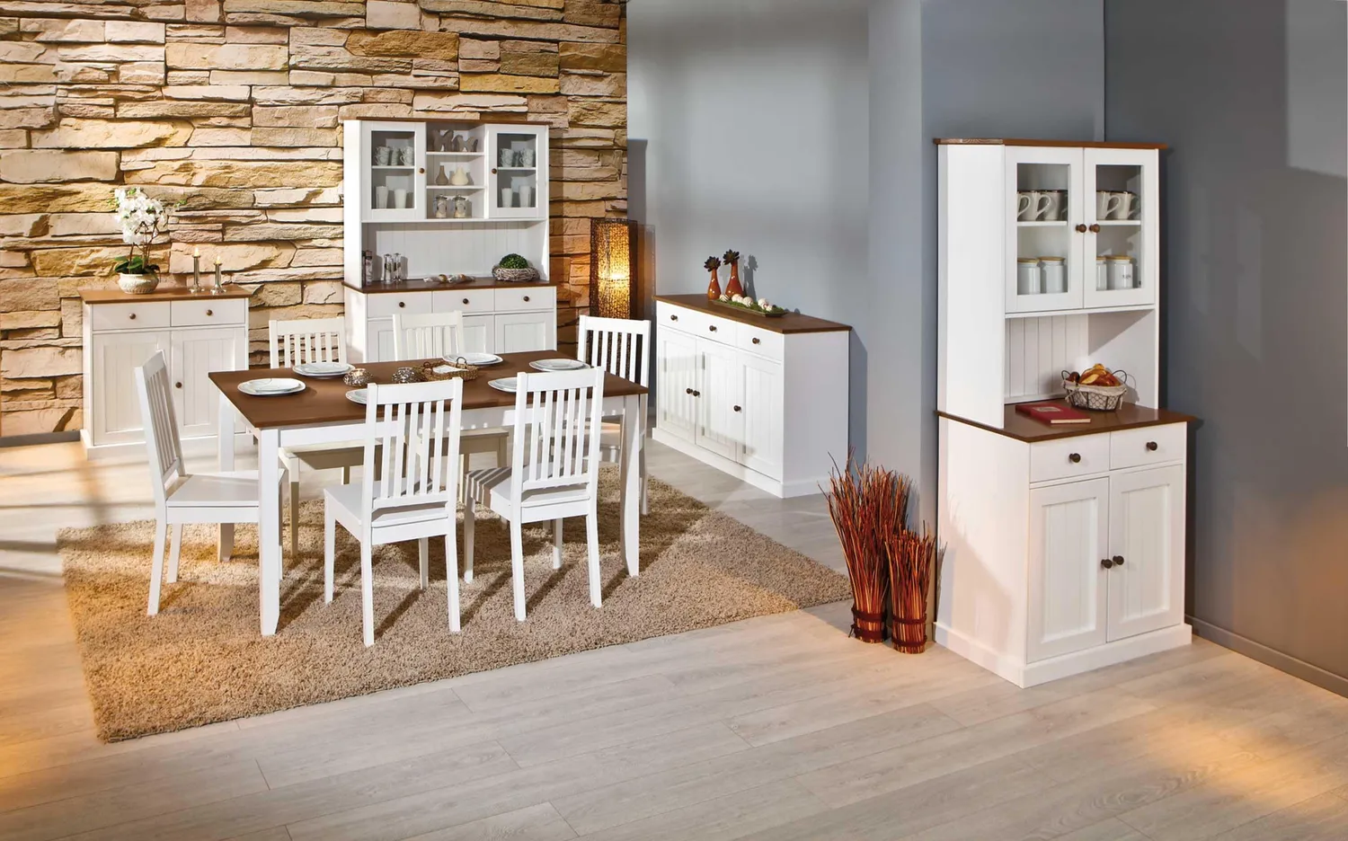 Inter Link Westerland 4.2 Sideboard Kiefer massiv