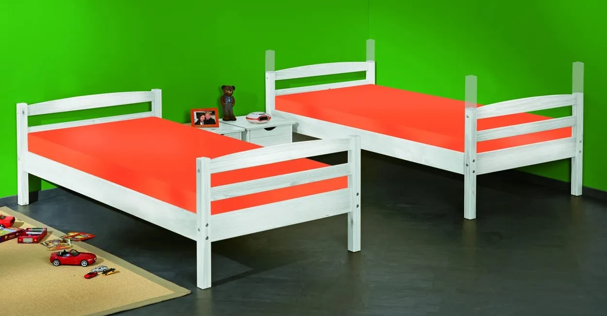 Inter Link Annika Etagenbett 90x200 cm weiß teilbar