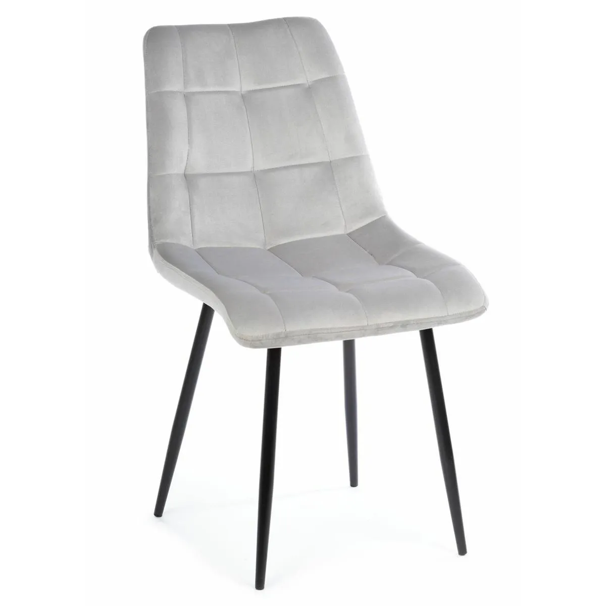 HOWHOMELY Tori Stuhl Samt Metallbeine