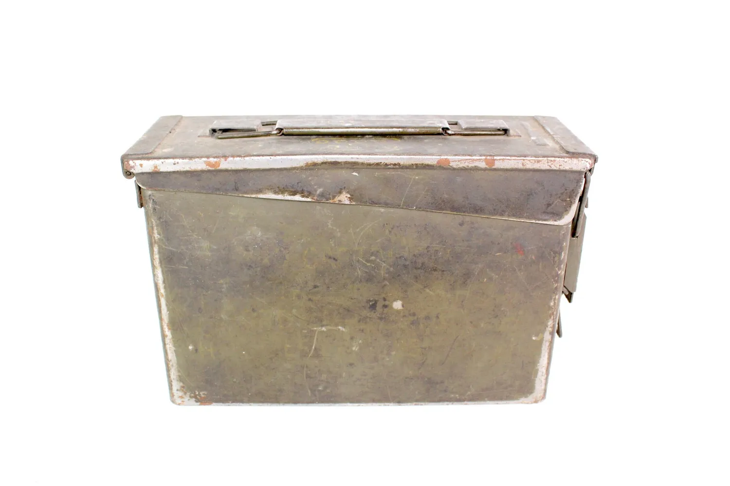 Mon Ami(e) Vintage Munitionskiste Eisen 1940er 27 cm
