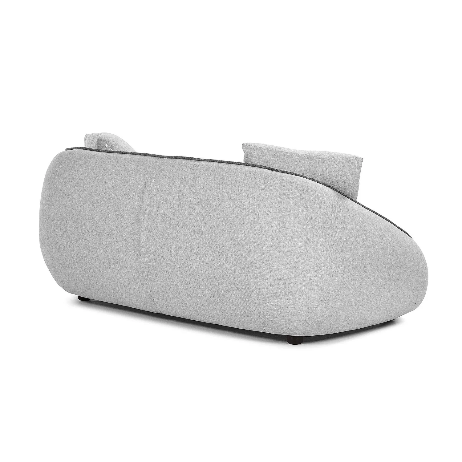 Kave Home Safira Sofa Hellgrau Stoff