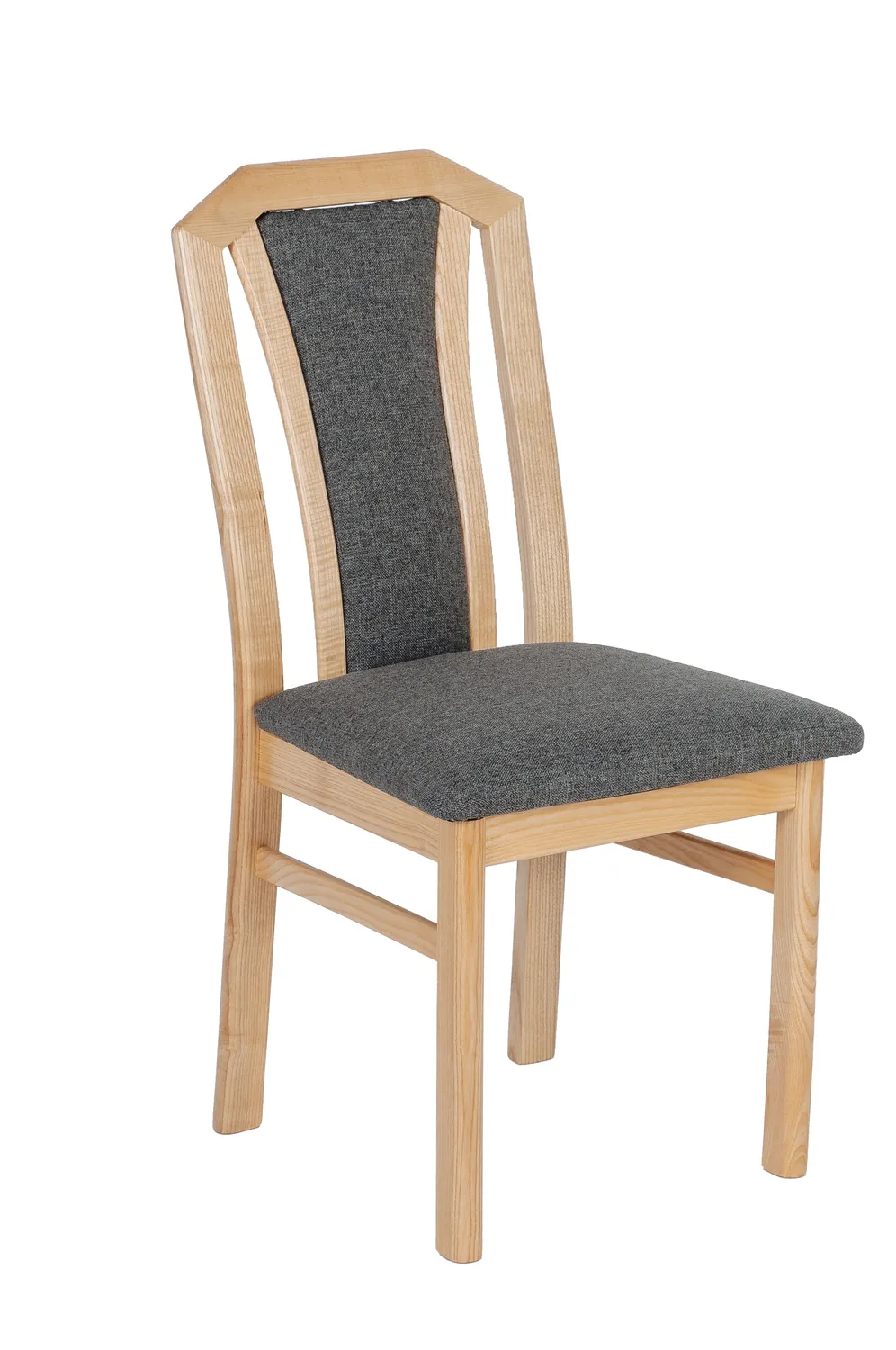 Kundler Home Der Elegante Stuhl Grau 2er Set Massivholz