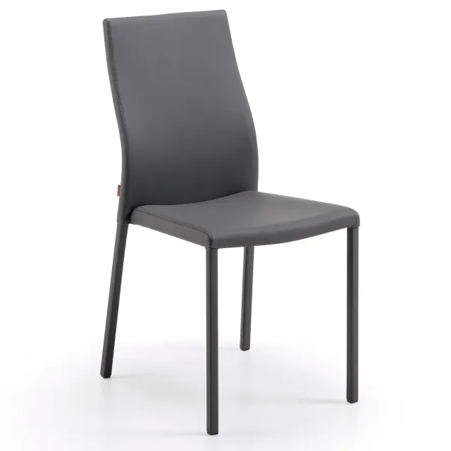 Kave Home Abelle Esszimmerstuhl Kunstleder