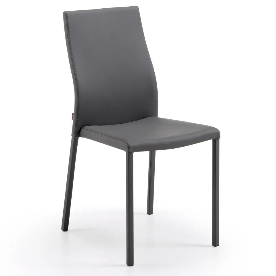 Kave Home Abelle Esszimmerstuhl Kunstleder