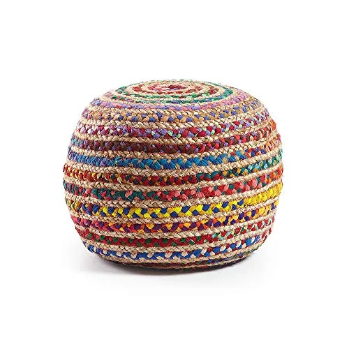 Kave Home Saht Pouf rund