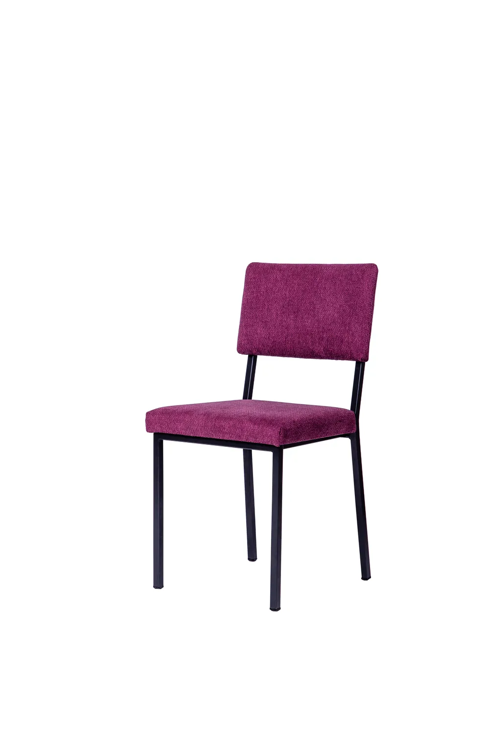 Kundler Home Der Vielseitige Stuhl Bordeaux 2er Set Metall