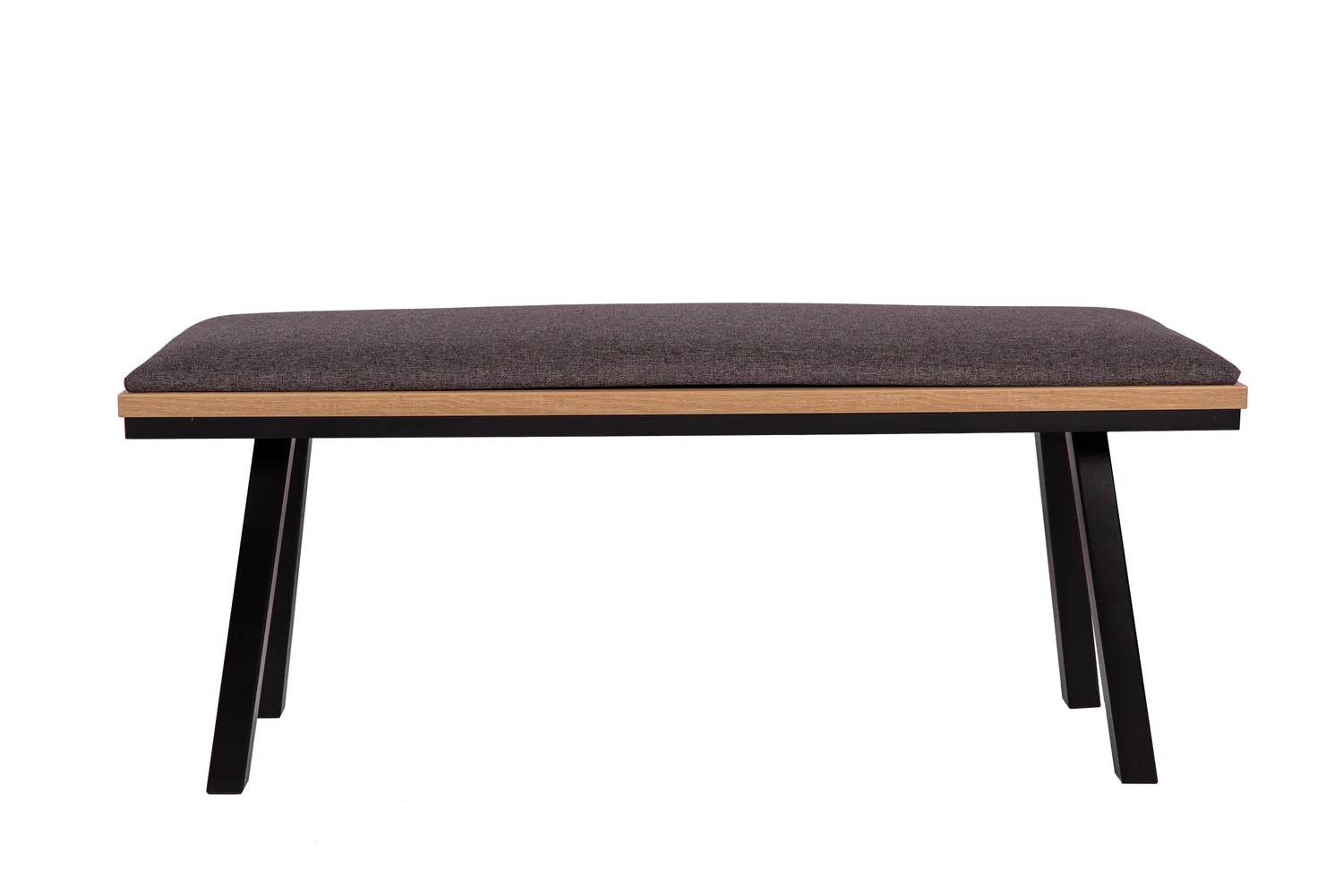Kundler Home Die Elegante Sitzbank 125 cm mit Lehne