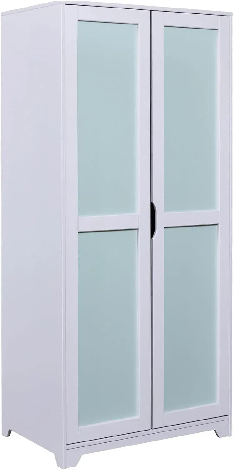 Inter Link Prati Kleiderschrank 2-türig Hellgrau 92 cm