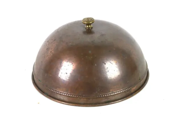 Mon Ami(e) Vintage Speiseglocke Cloche aus Kupfer