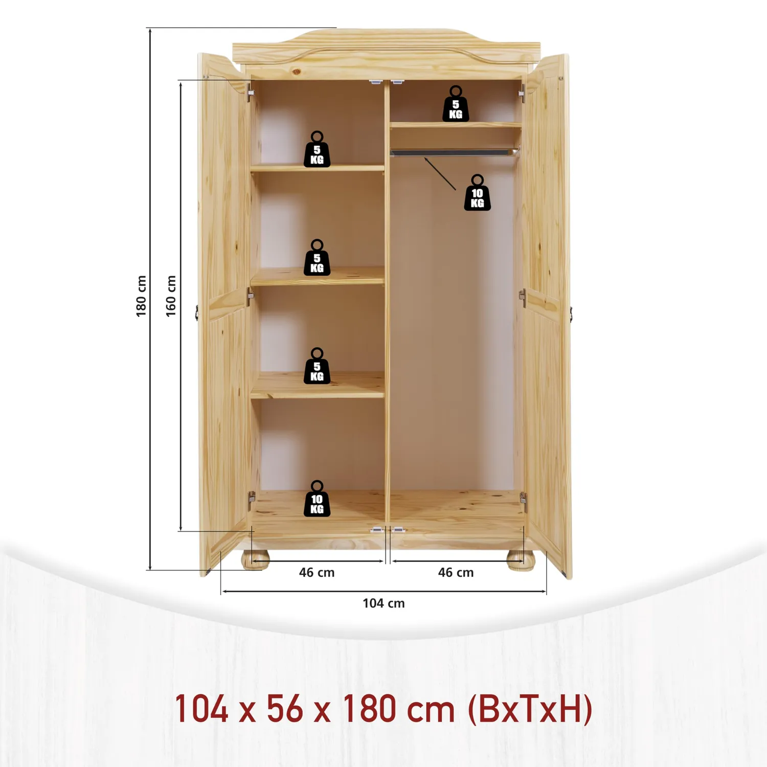 Inter Link Genf Kleiderschrank