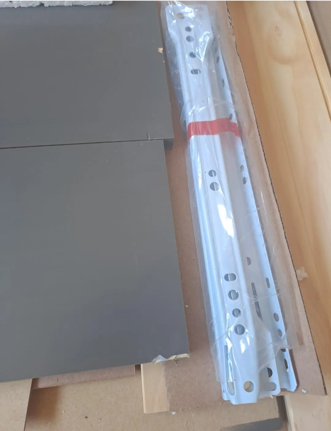 Inter Link Provence 7 Couchtisch Glas mit Schubladen