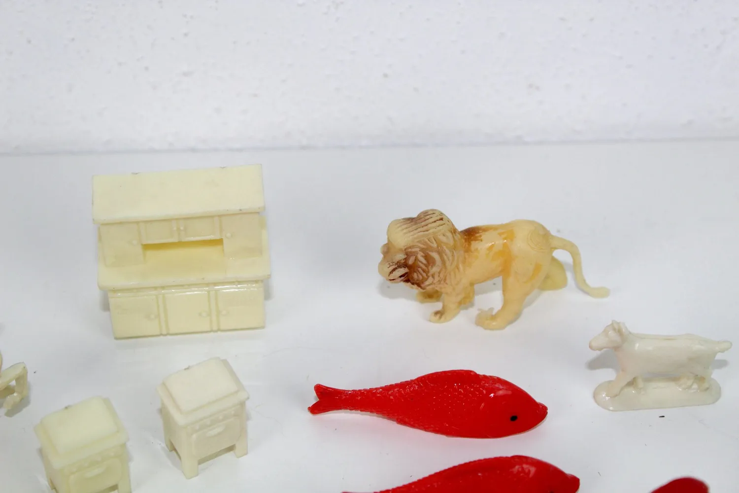 Mon Ami(e) Vintage Margarinefiguren Kunststoff 15 Stück