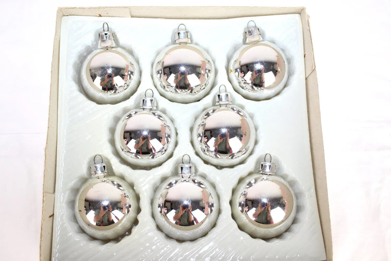 Mon Ami(e) Vintage Weihnachtsbaumkugeln Glas antik