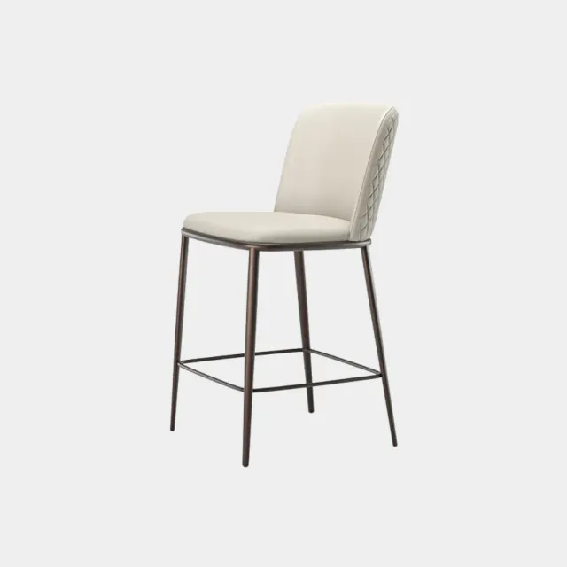 Cattelan Italia Magda ML Couture Barhocker Holzgestell