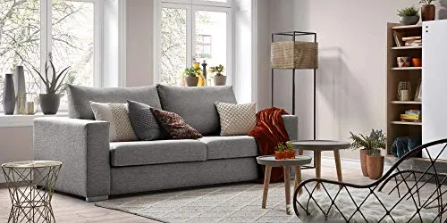 Kave Home Iode Beistelltisch rund Ø 33 cm Gold Stahl