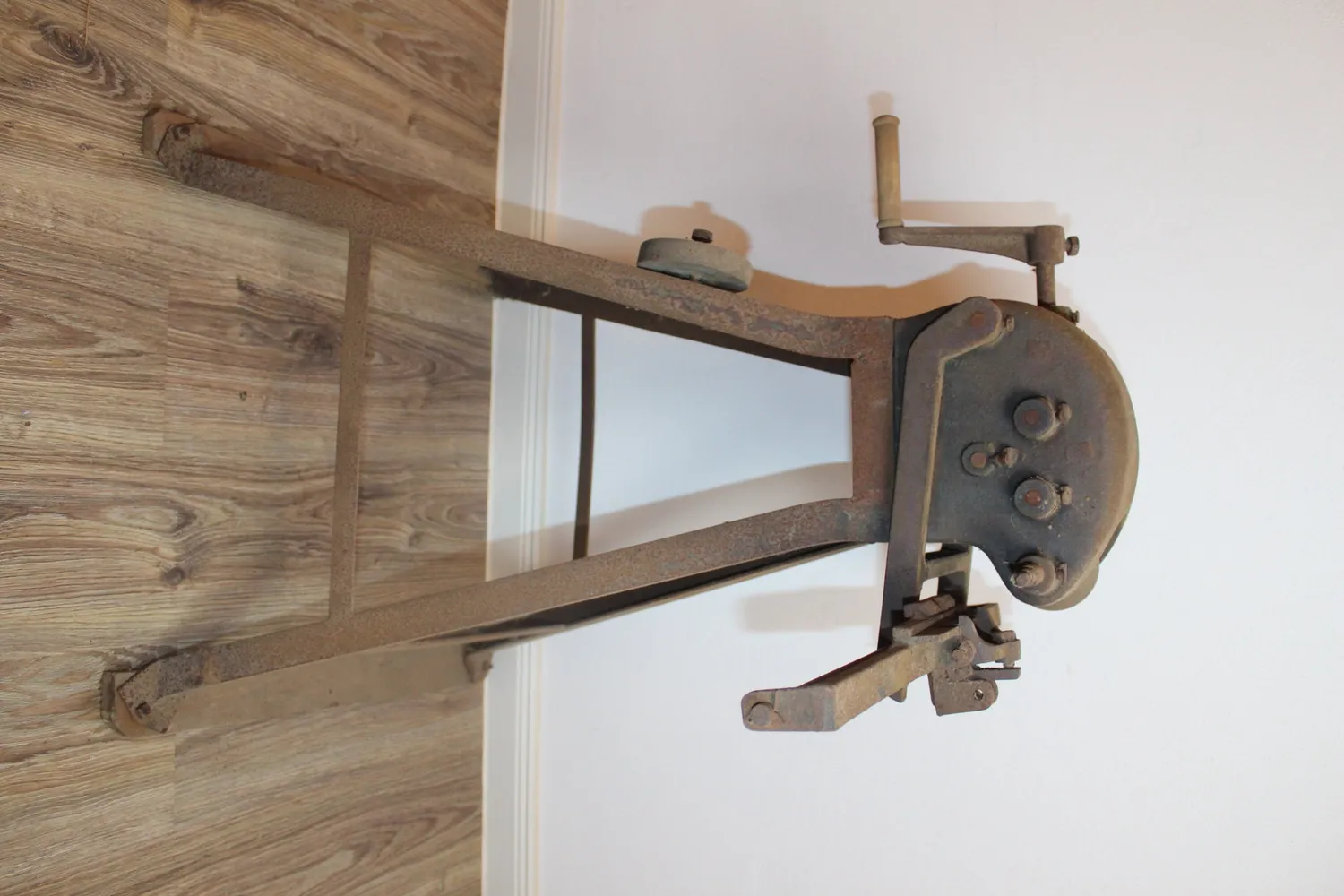 Mon Ami(e) Vintage Schleifmaschine Deko 89 cm rostig
