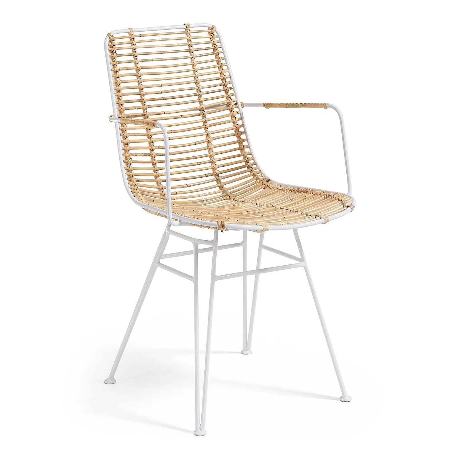 Kave Home Tishana Esszimmerstuhl Rattan