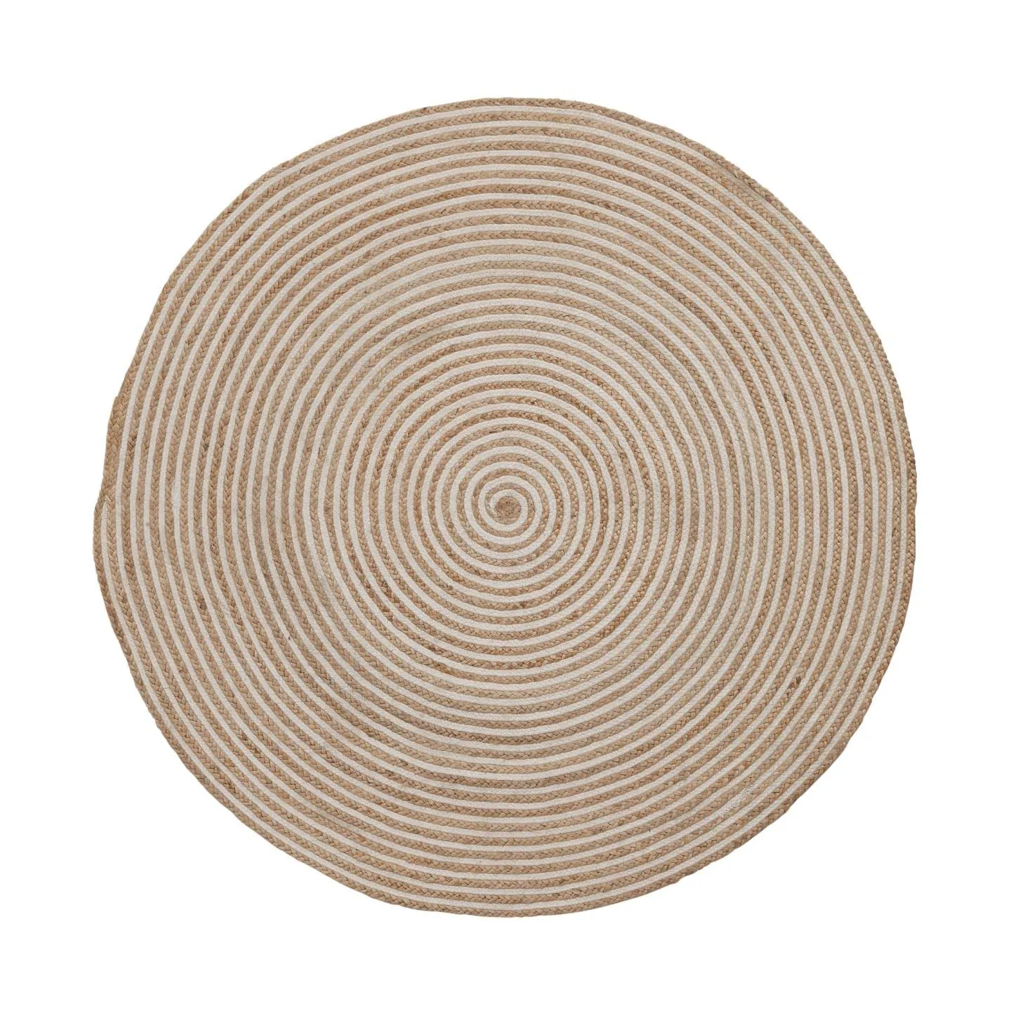 Kave Home Saht Teppich rund 100cm Jute