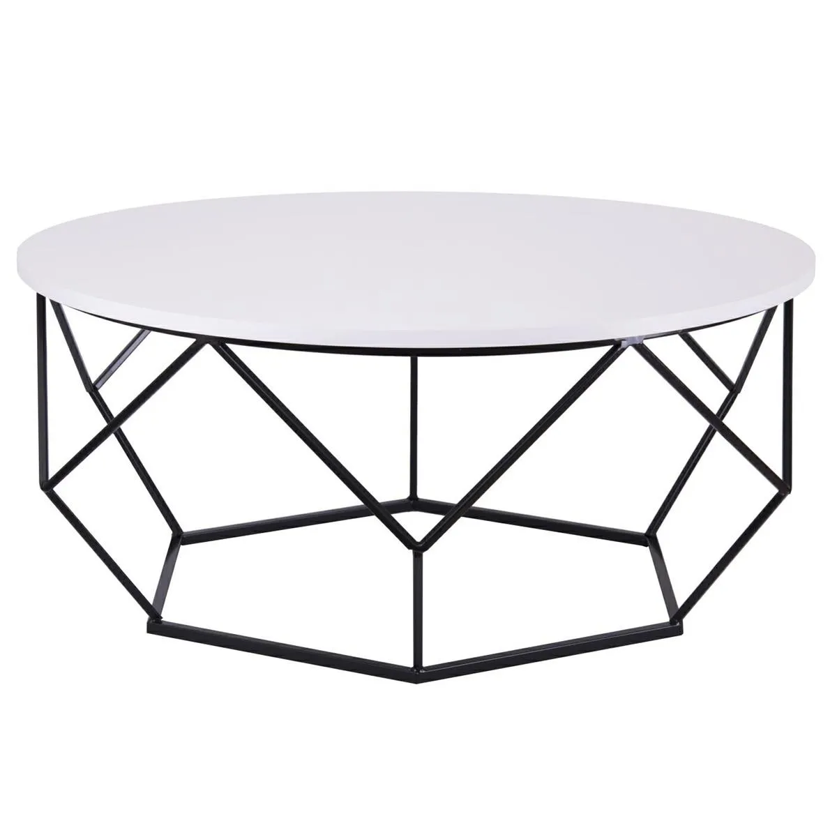 HOWHOMELY Diamond Beistelltisch
