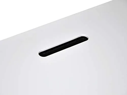 Inter Link Schreibtisch Weiß Wildeiche 105 cm Schublade