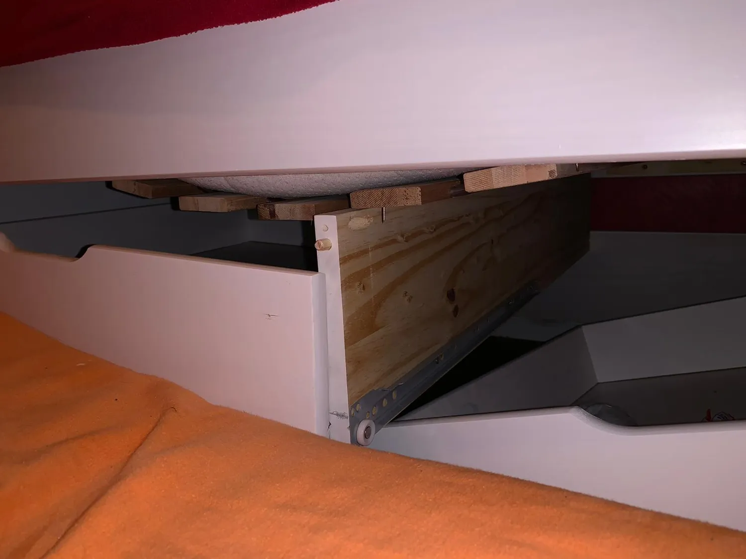 Inter Link Rieka 90x200 cm Funktionsbett mit Schubladen