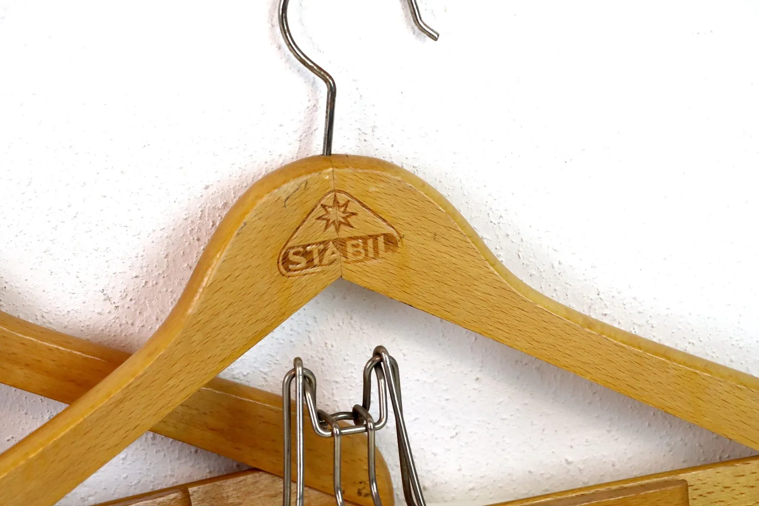 Mon Ami(e) Vintage Kleiderbügel Holz Hosenspanner 1 Stück